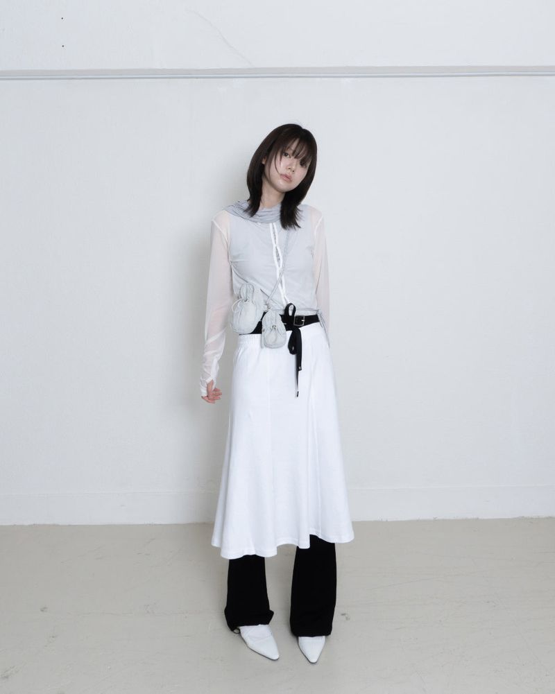 LILI FLARE SK WHITE