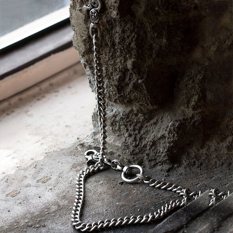 SVC-529 Antique Silver Basic Metal Fashion Chain