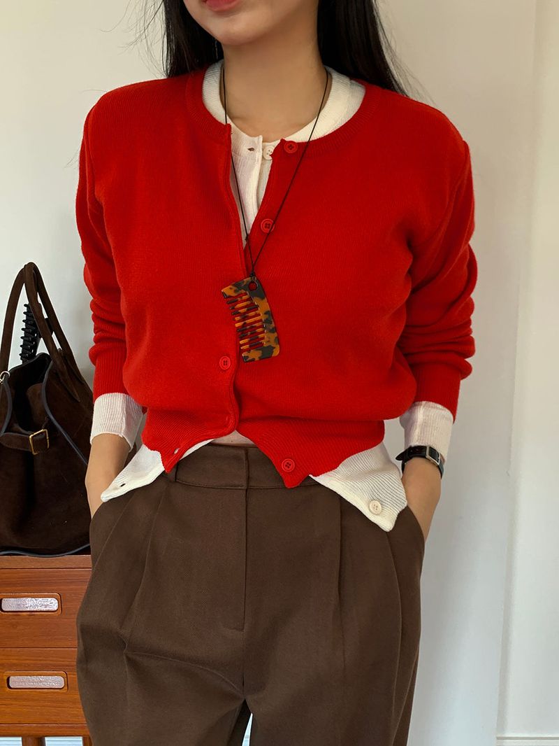 [MADE] [Wool Napping] Winter Warm Pintuck Wide Slacks