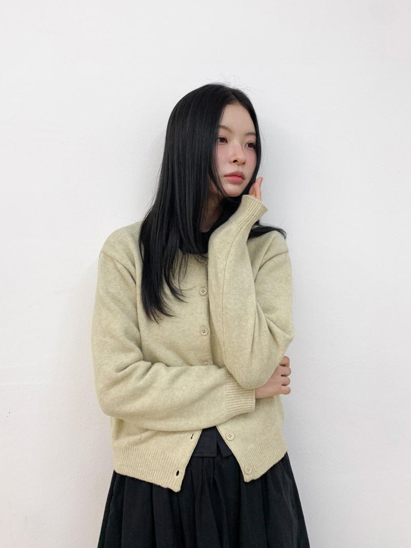 WOOHWA(ウファ)の「 CLASSIC WOOL CARDIGAN(Tops)」