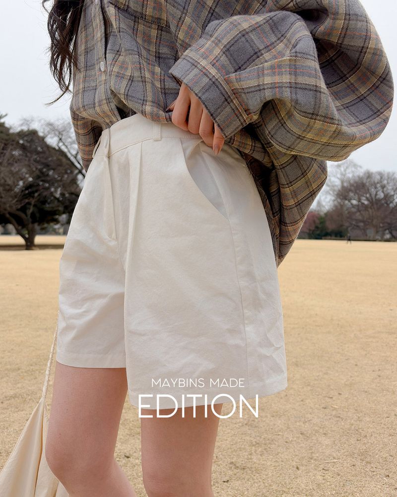 [MADE] Byuhi cotton short pants