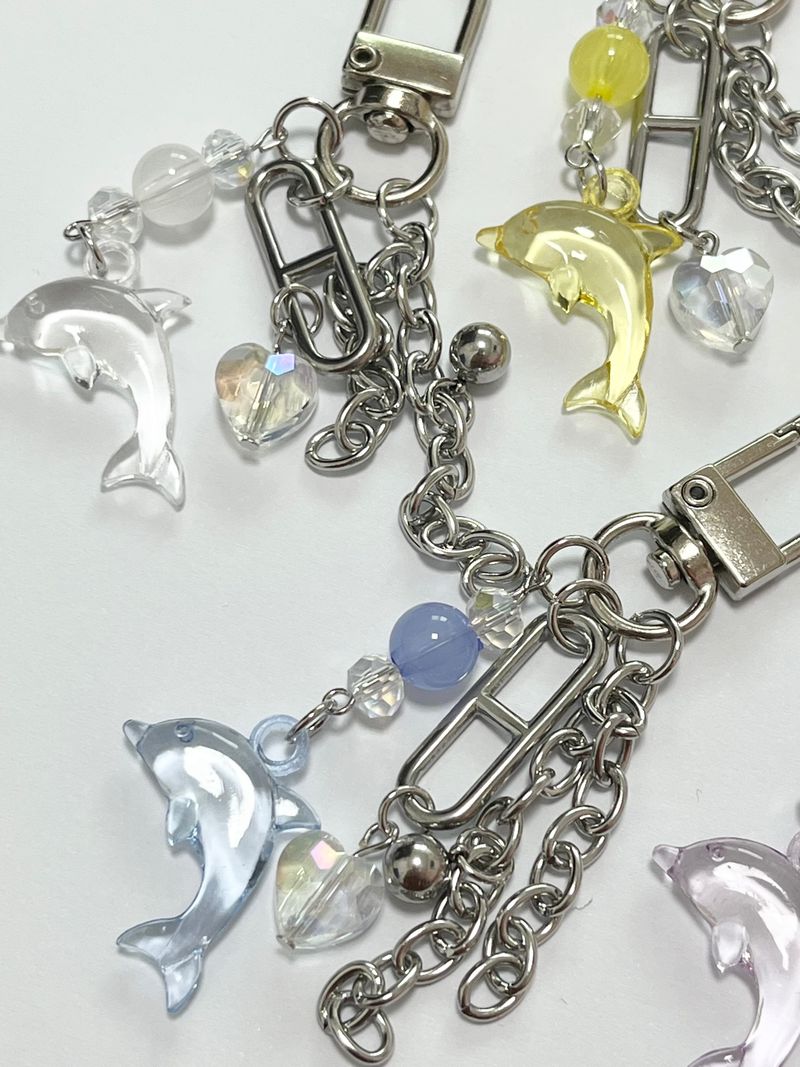 MADE dolphin Keyring
