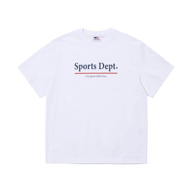 FCMM（エフシーエムエム）の「Sports Dept Line Logo T-shirt - White（Tops）」