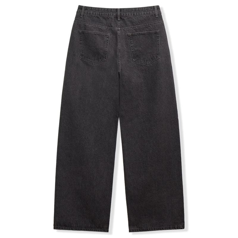 Basic Wide Denim Pants - 3COLOR