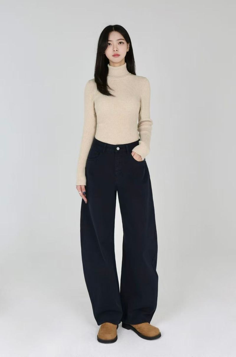CLOUD NAPPING EVENING BLUE COLOR DING CURVED FIT DENIM code 26027