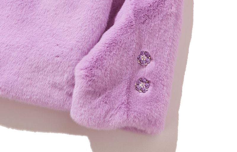 Soft Love Fur Jacket (Lavendar)