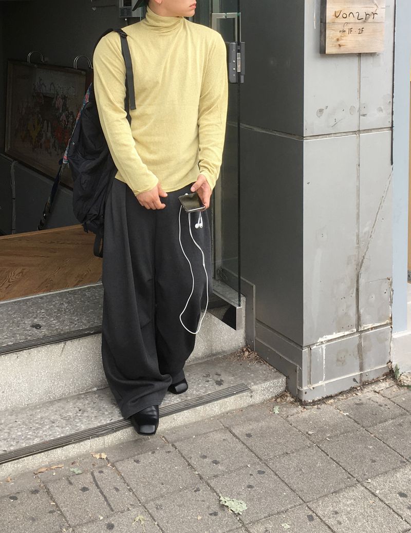No.1877 Y wrap sweat PT