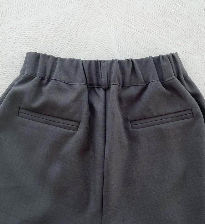 Tinel Pintuck Wide Banding Slacks