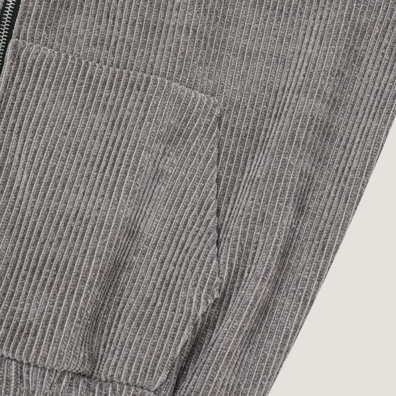 LMN Slay Velour Brushed Hooded Zip-Up (2 colors)