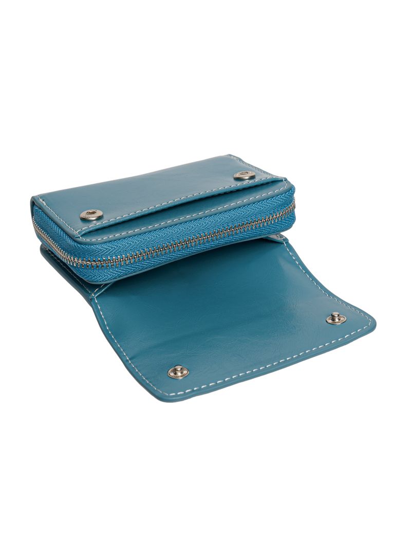 DOT Pocket Coin & Card Wallets dusty blue