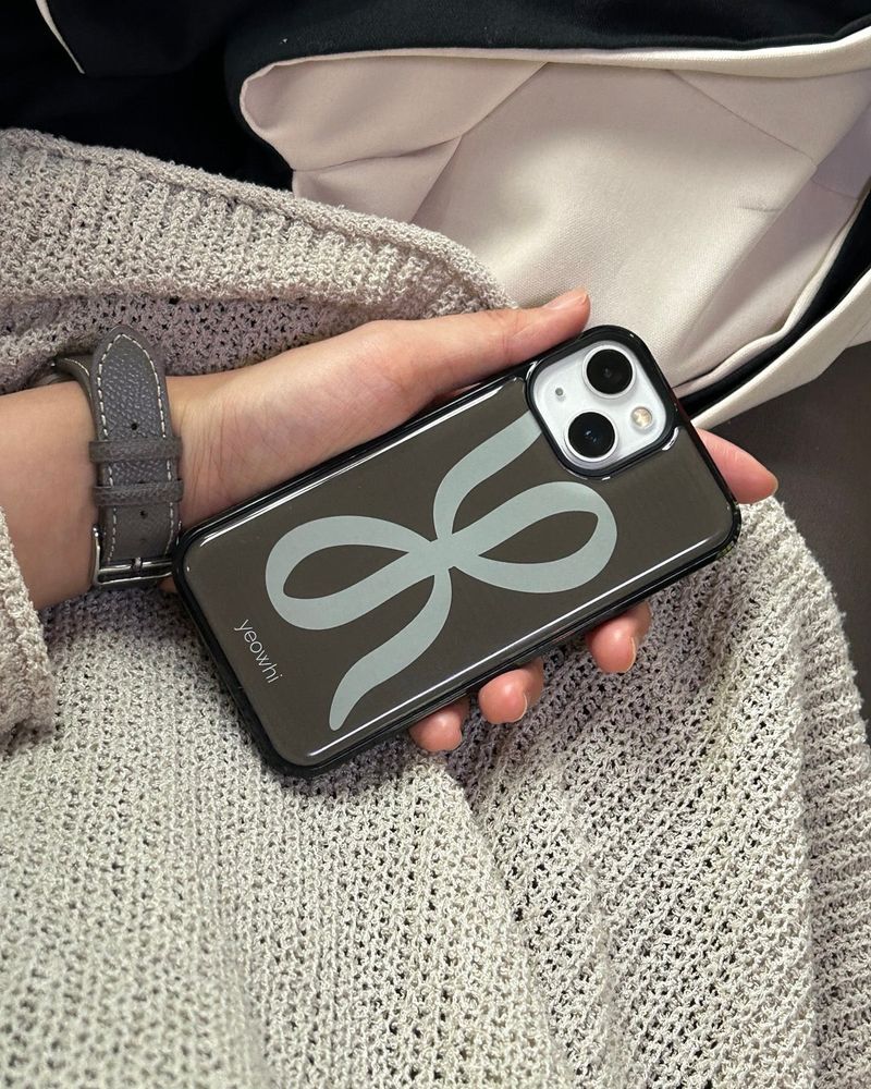[MADE] yeowhi logo epoxy bumper case_reddish brown