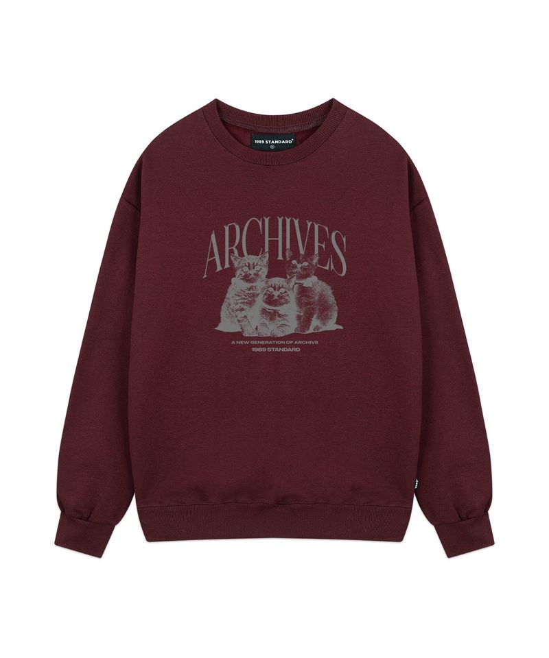 ARCHIVES CAT Sweatshirt (STMSTD-0001)