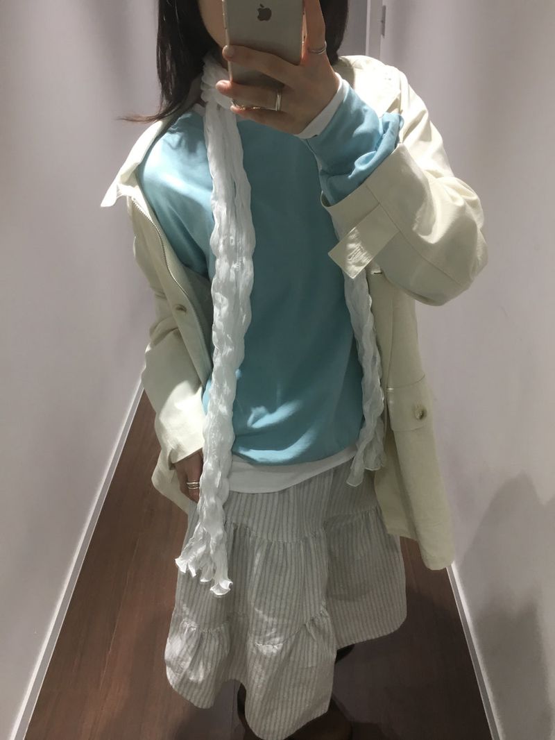 De Nuit Wave Scarf (3color)