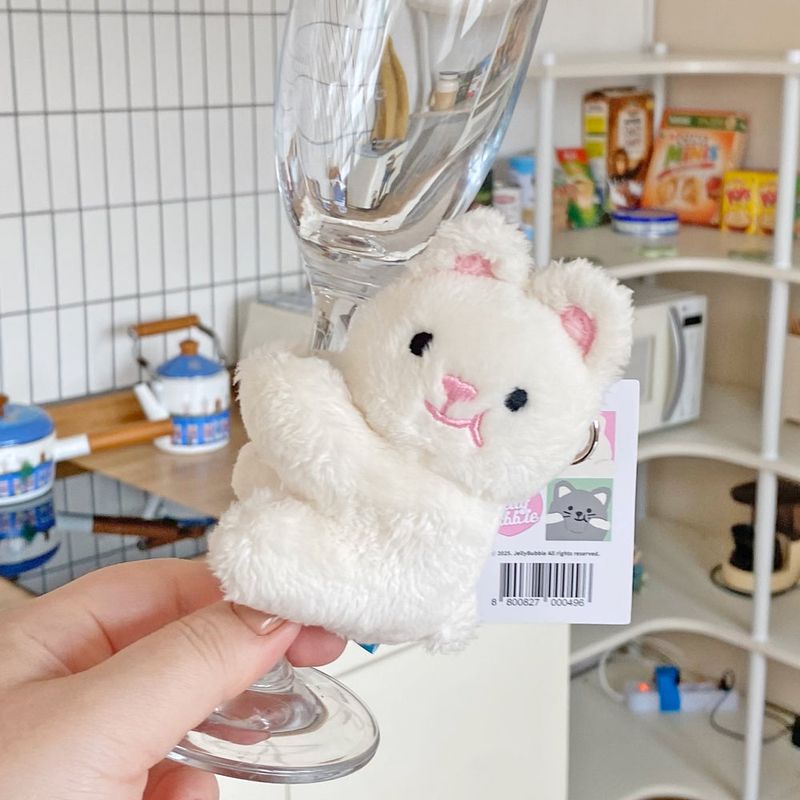 JellyBubble（ジェリーバブル）の「ラパンプラッシュクリップキーリング（トイ/キーホルダー）」