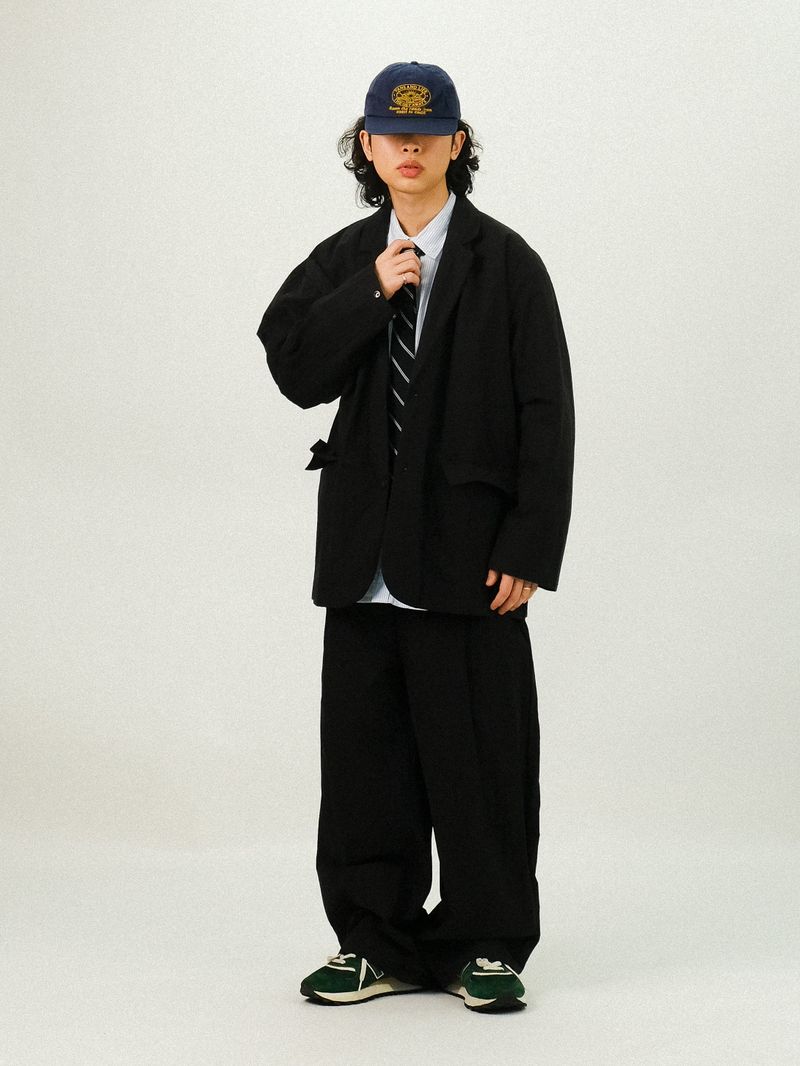 OD Deep One-tuck Wide Banding Pants
