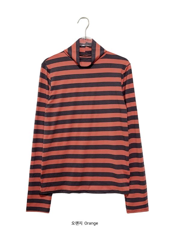 Aneva Stripe Polar Long Sleeve Tee