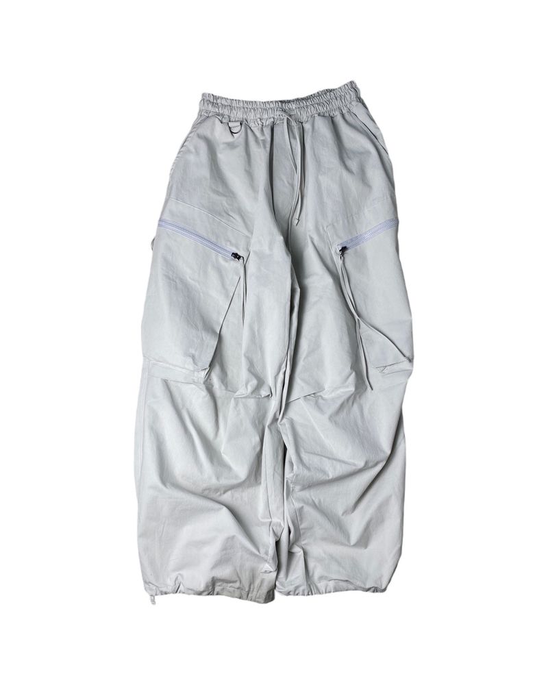 Double Zip Wing Cargo Balloon Pants 2C