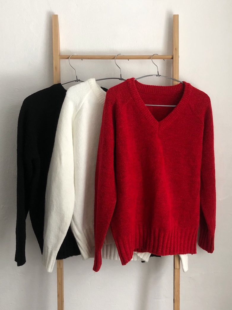 Holiday V-Neck Sweater