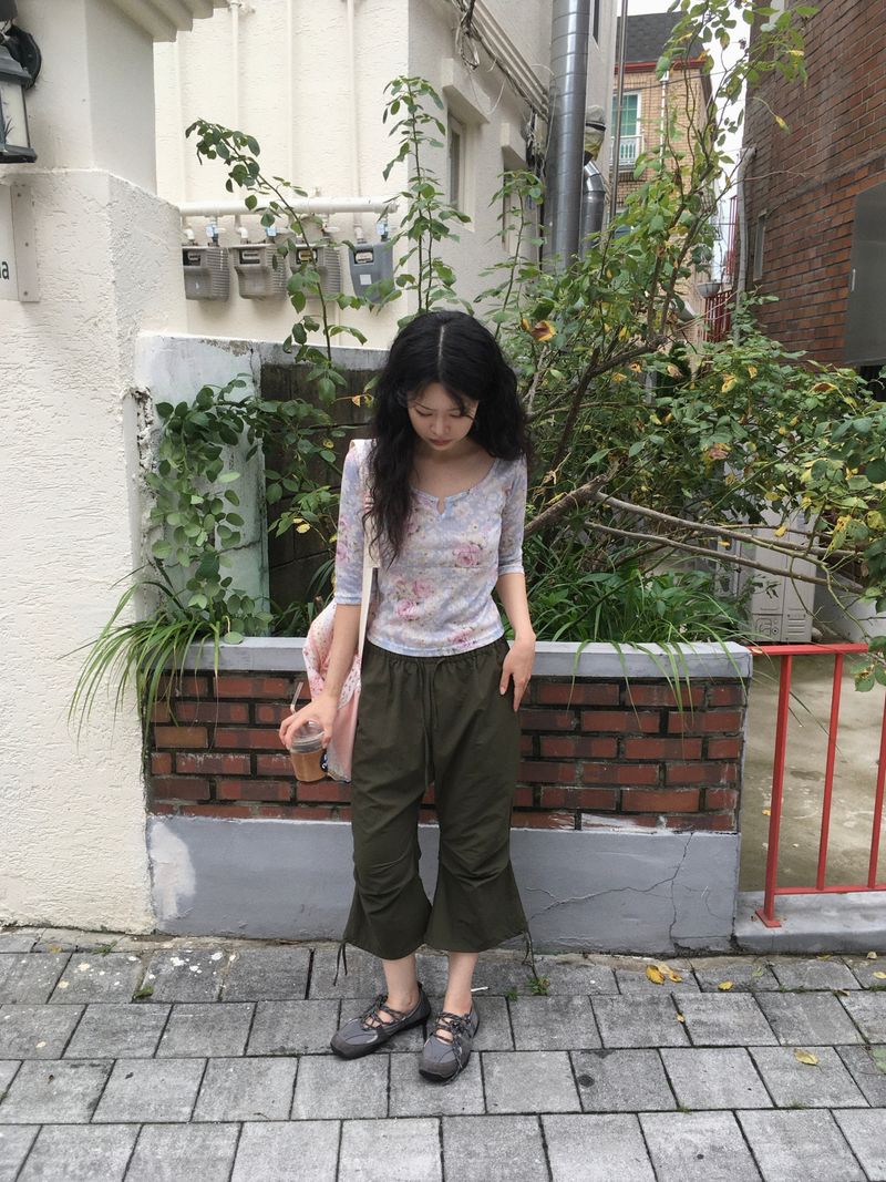Nylon Capri Pants