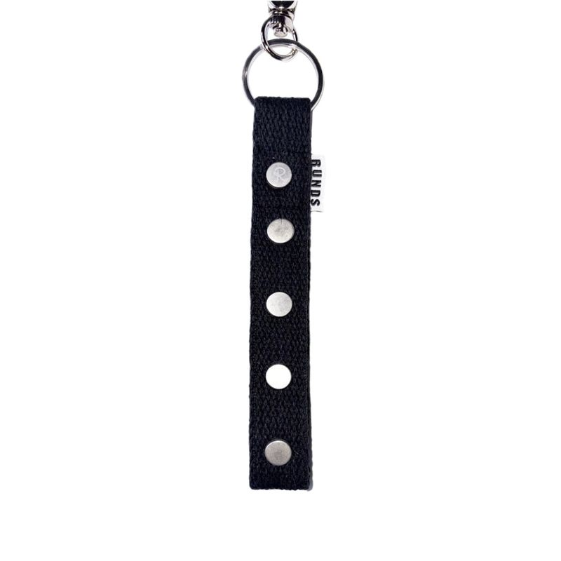 rivet webbing keyring