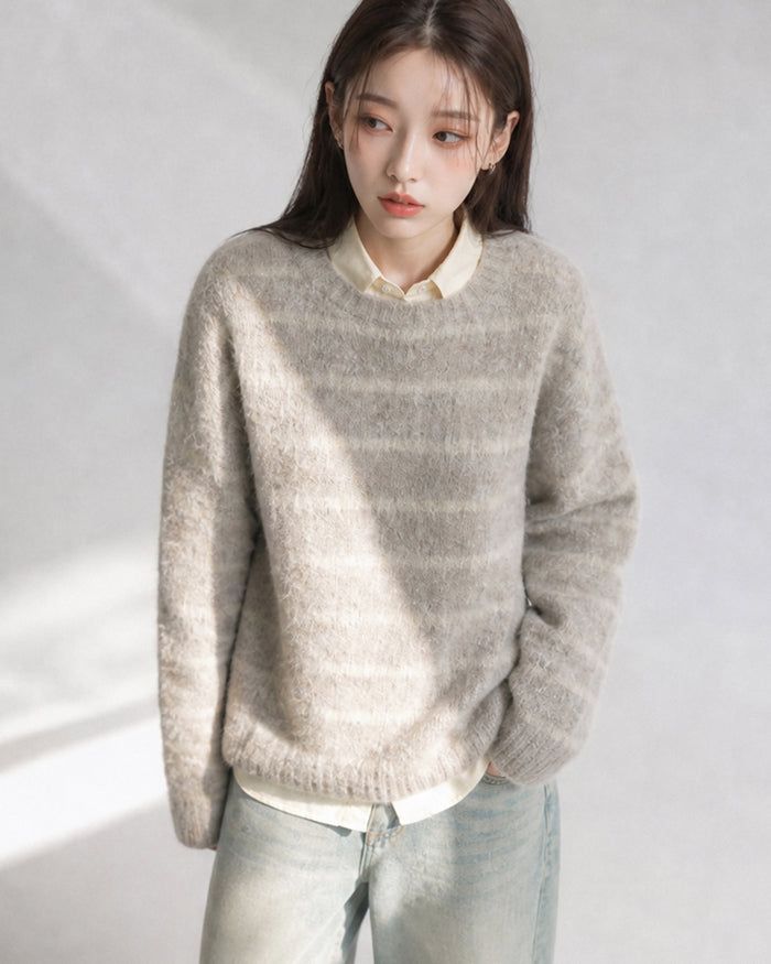 (UNISEX) Melony Brush Knit