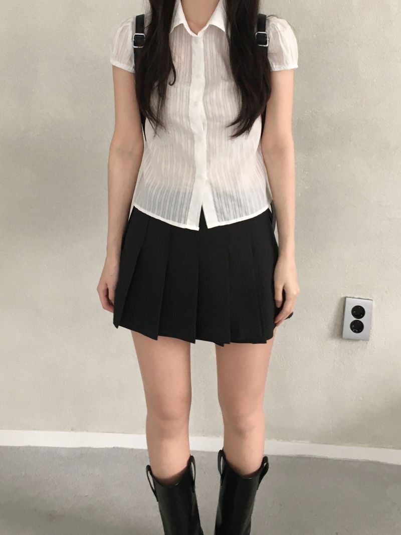 Elly Puff Blouse (2 colors)