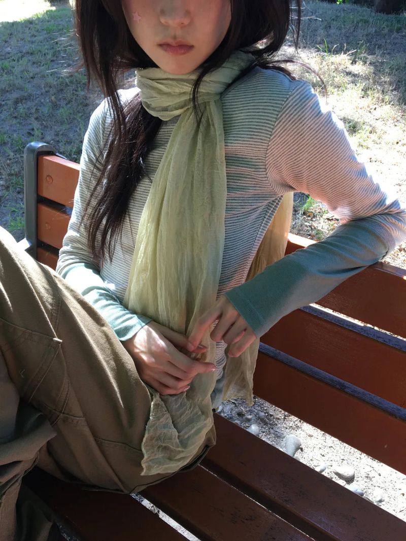 Leaf Low Cutting Long Sleeve (6color)