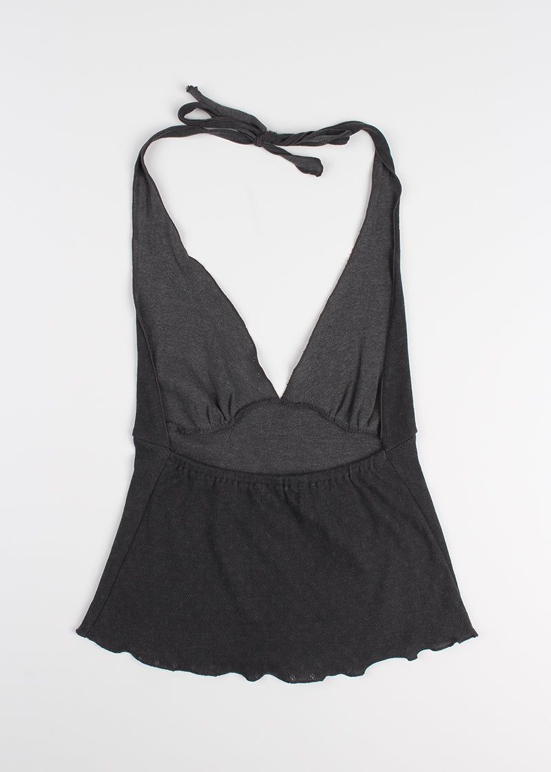 PIG HALTER PUNCHING SLEEVELESS