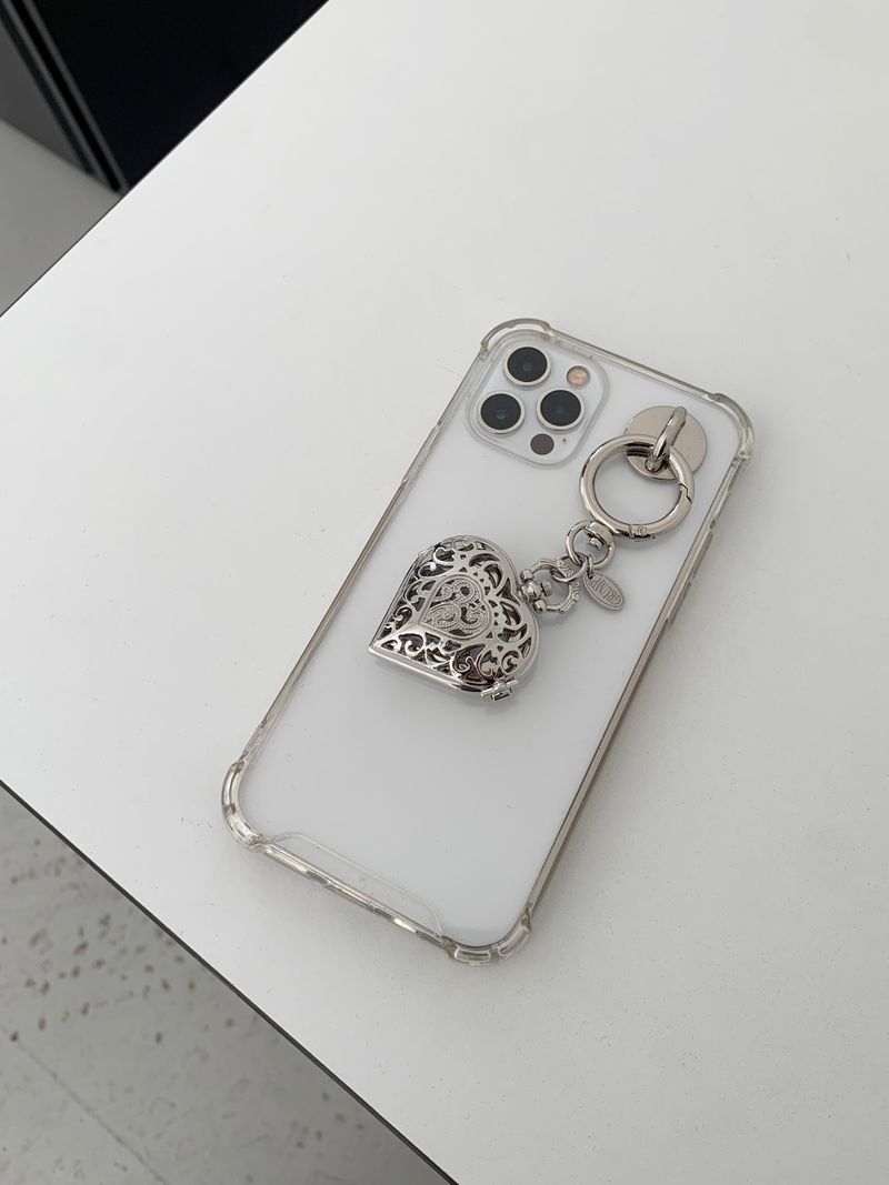 Ethereal Heart Watch Keychain