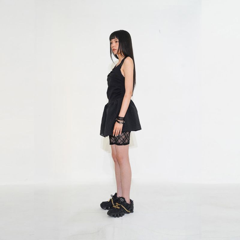 Shell line 3-way dress 001