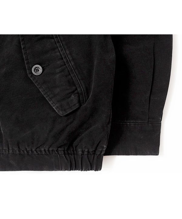 MF Washed Oxford Harrington Jacket (Black)