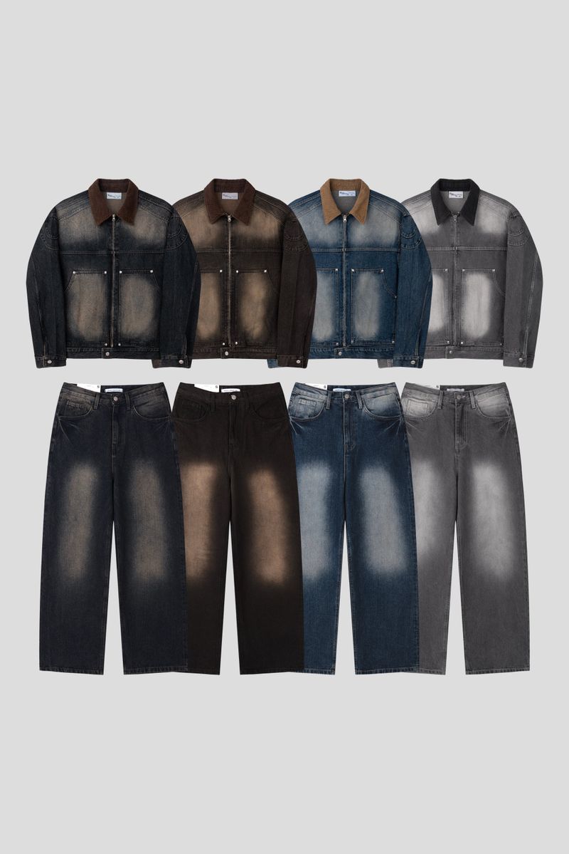 MG737 Garment Dining Work Pants (4 Colors)