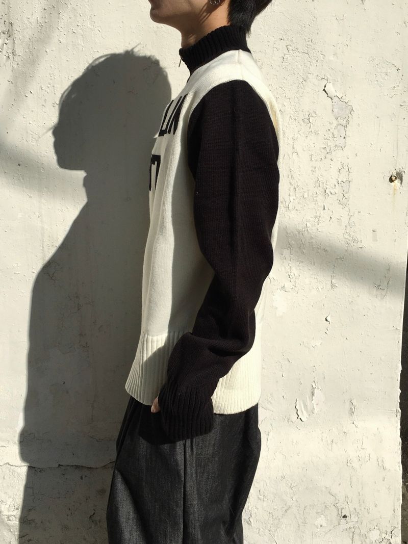 Portland 97 Color Block Knit Zip-Up 2C