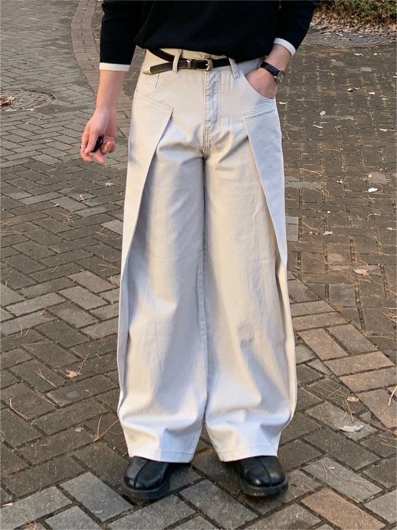 Mensfloor（メンズフロア）の「Henero Over Pintuck Pants（Pants）」