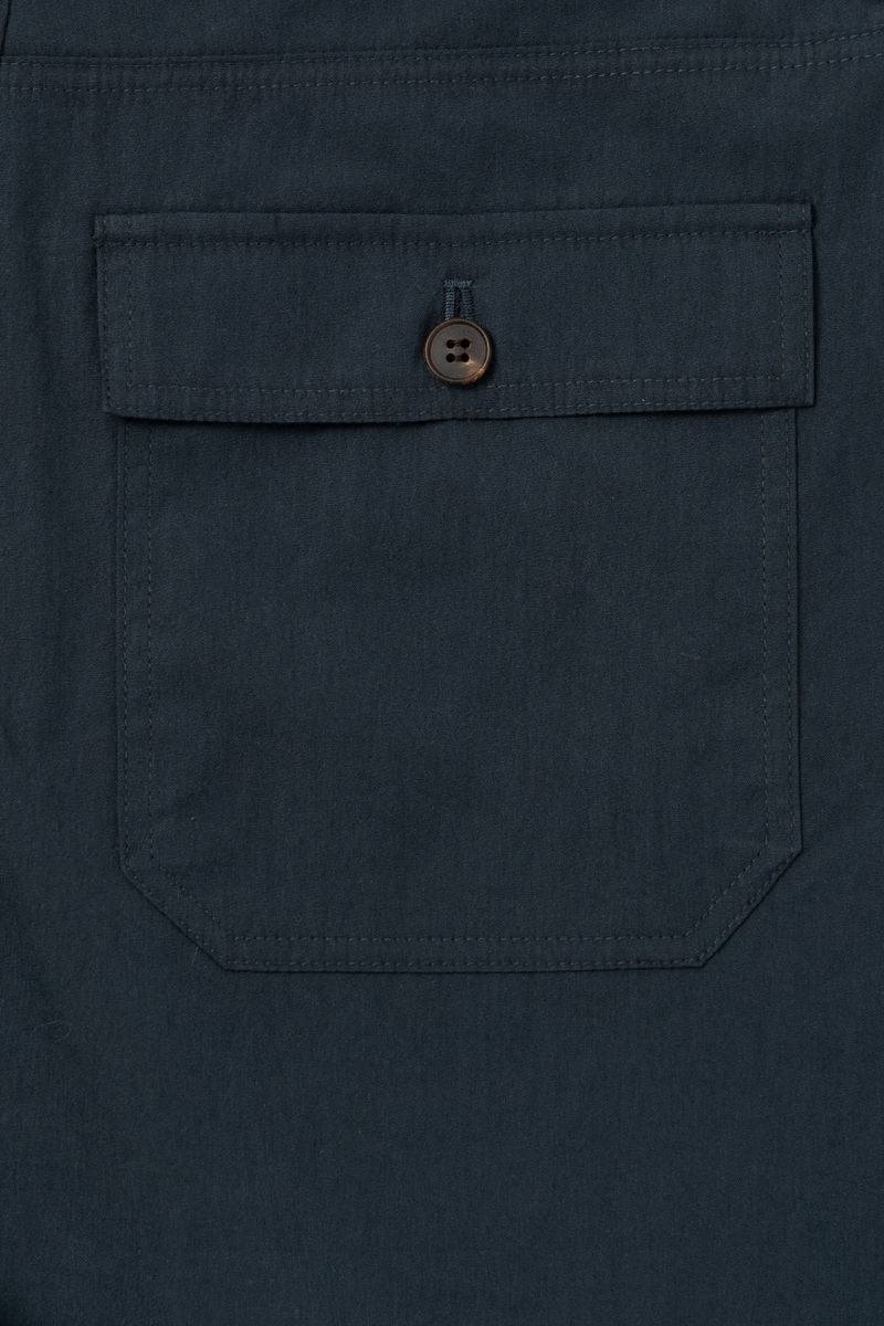 Bow bermuda pants_navy