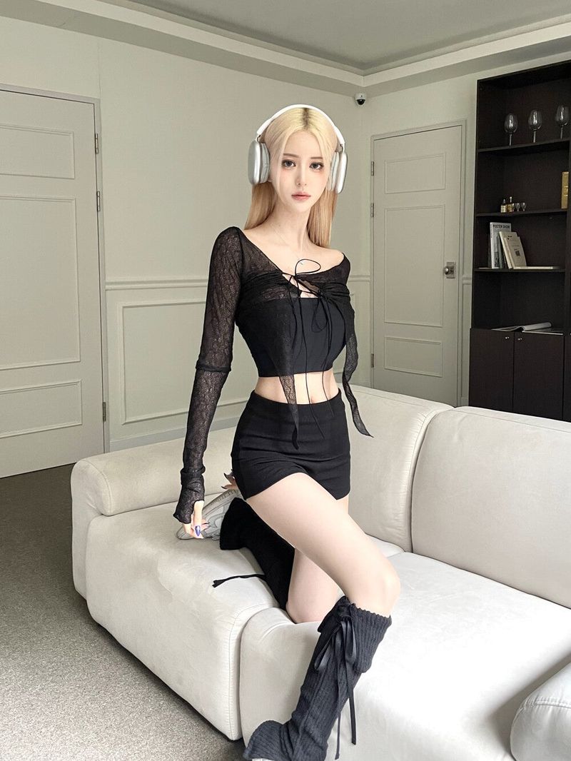 Drape flap short pt (4color)