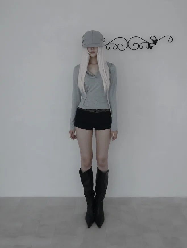 Murky Lace Folding Shorts