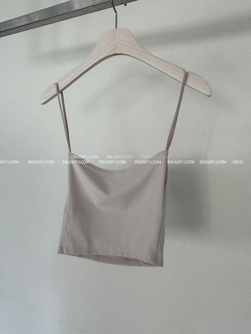 TG Crop Strap Sleeveless Bra Top