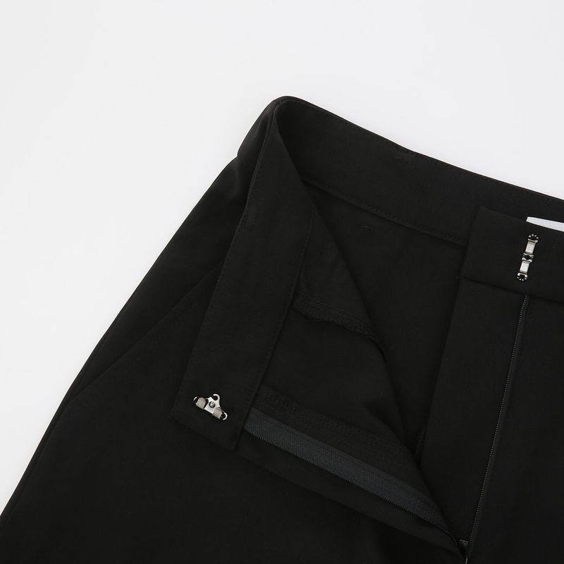 Essential Wide Pants Black