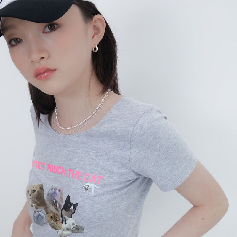 three-way mini boots necklace silver ver.