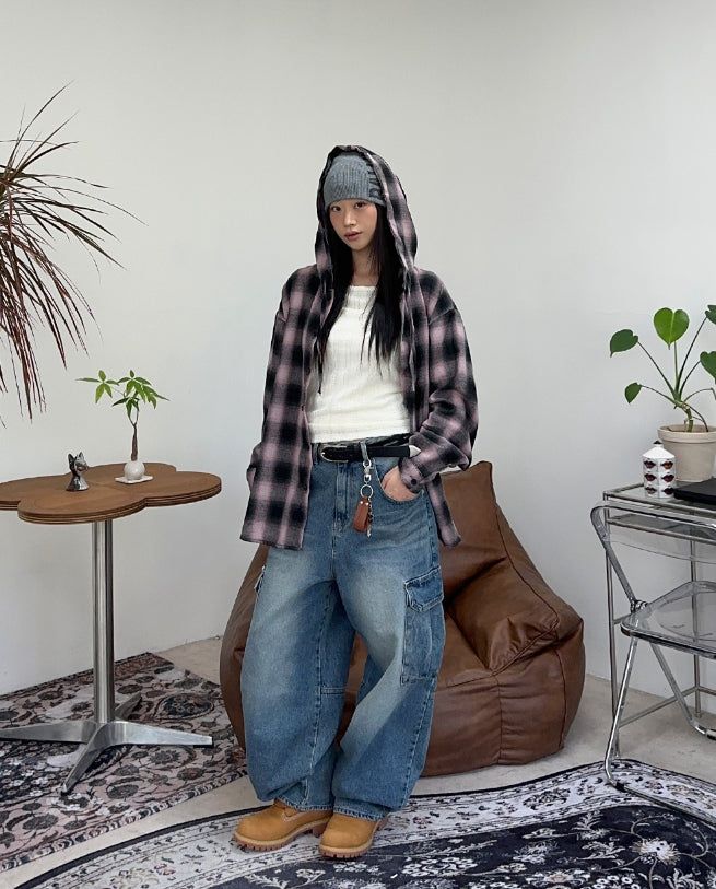 Cove Hooded Check Shirt