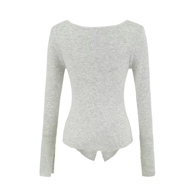 Elodie Ruffle Button Cardigan