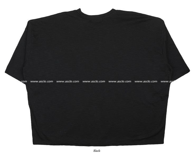 Perfect Slub 3/4 Sleeve Box T (5color)