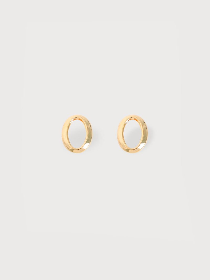 no.18 earring gold