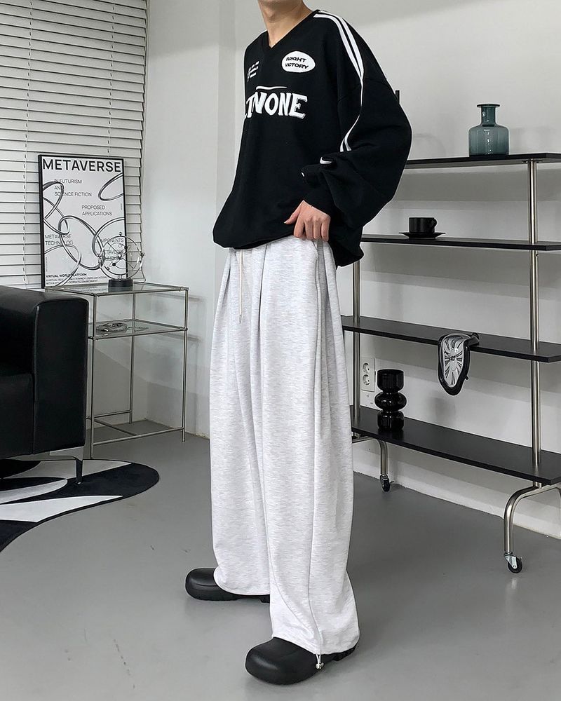 GT Four-Tuck String Wide Pants (5 colors)