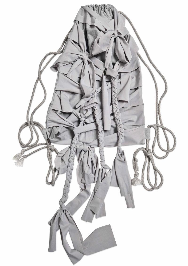 JUNGDO(ジョンド)の「FLUTTER GYM SACK . GRAY(Bags)」