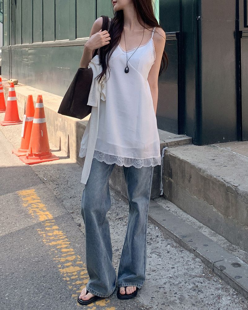 Kom lace layered blouse