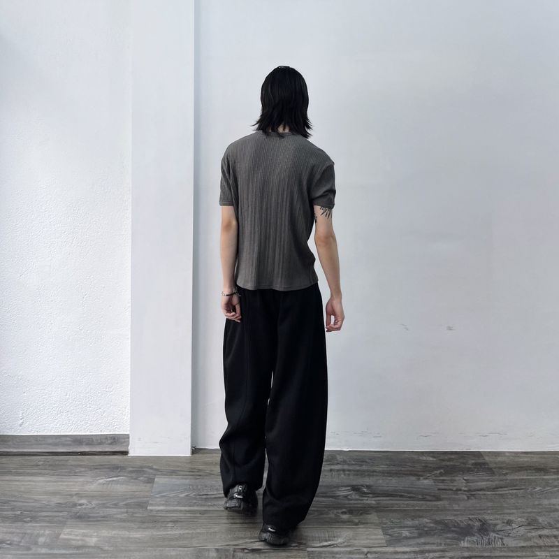 Structural Linear Baggy Pants
