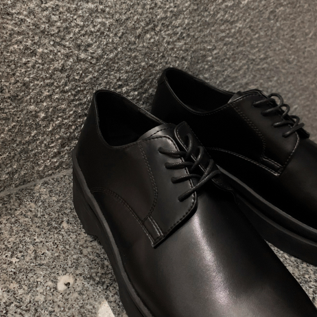 4080 Double Sole Matte Derby Shoes