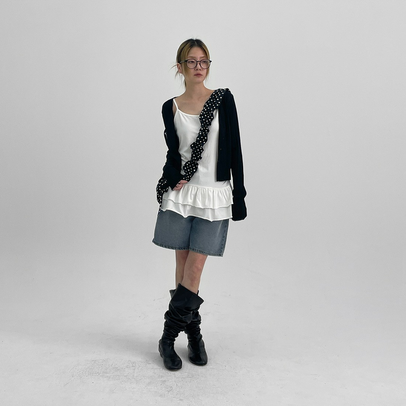 BLACKUP（ブラックアップ）の「[MADE] Shabe Summer Knit Cardigan（Tops）」